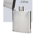 2 1/2 Oz. Flip Top Mini Pocket Flask